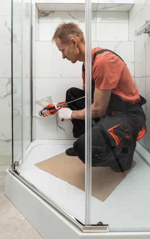 Shower Tiling Process