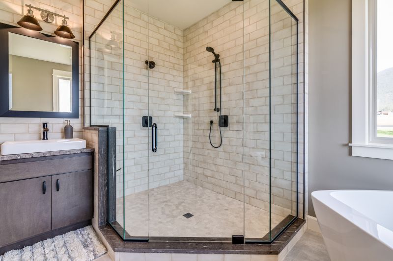 New Shower with Custom Features